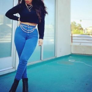 Fashion Nova Hi Rise Jeans